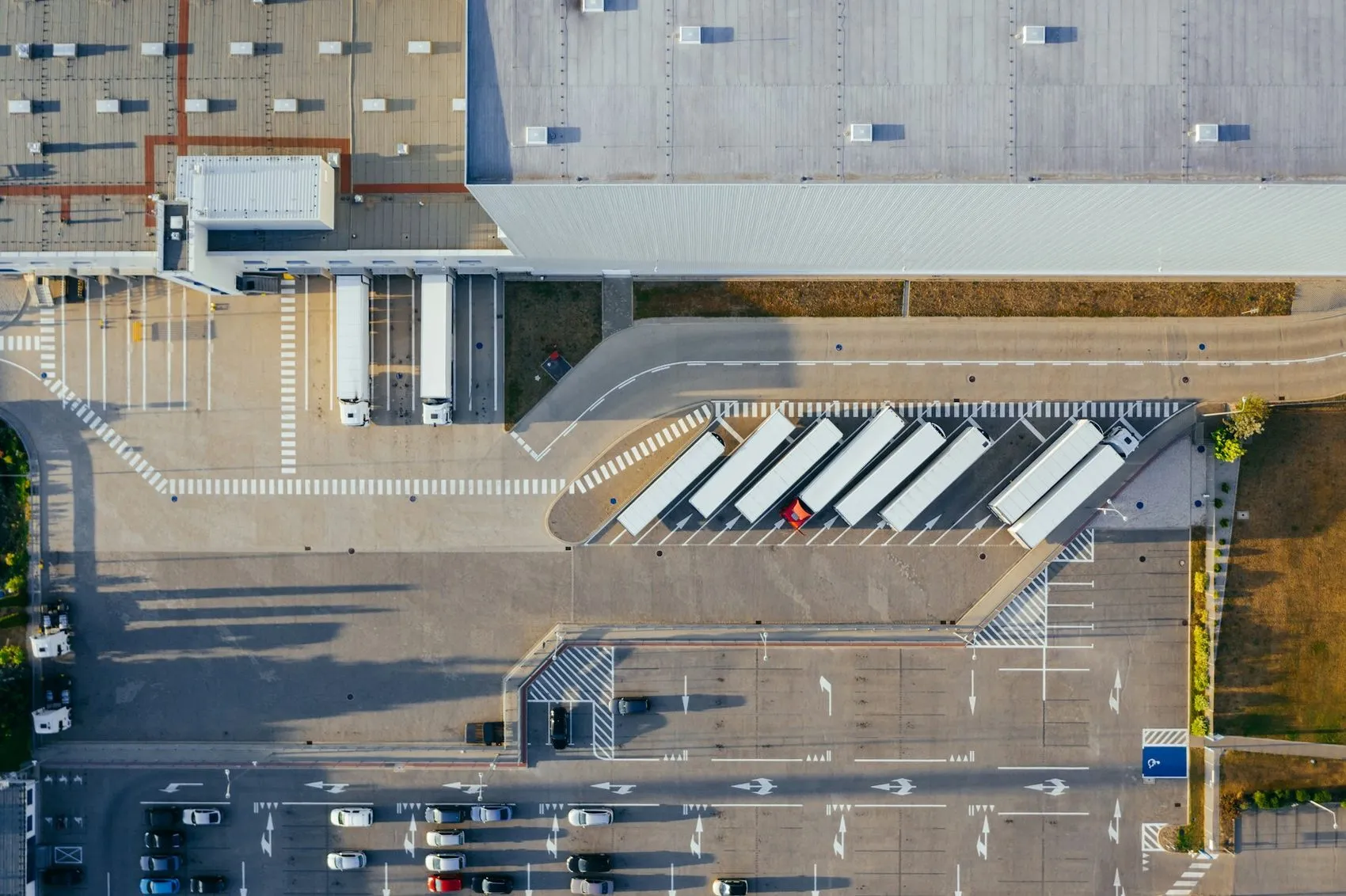 Parker Industrial Supply delivery fleet ready for same-day dispatch